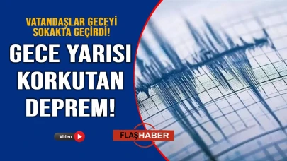 Türkiye 5.8 ile sallandı!