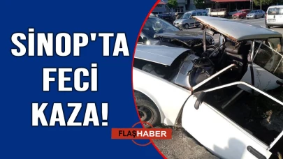 Otomobiller kafa kafaya çarpıştı:2 yaralı