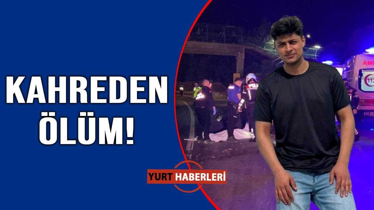 Genç motosikletçi tırın altında can verdi
