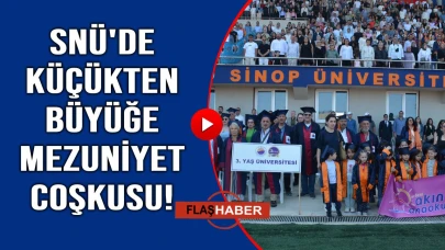 Sinop Üniversitesi mezunlarını uğurladı
