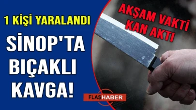 Sinop’ta çıkan kavgada bir kişi hastanelik oldu
