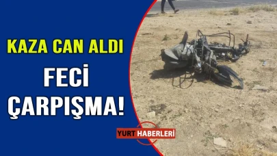 Motosikletli genç can verdi