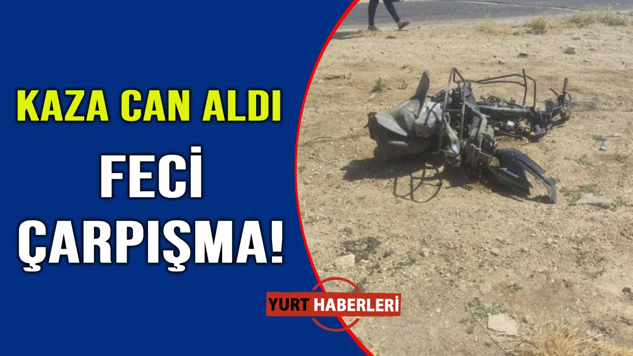 Motosikletli genç can verdi