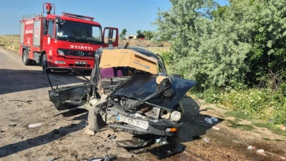 Amasya’da iki otomobilin çarpıştığı kazada 8 kişi yaralandı