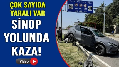 Panelvan ile otomobilin çarpıştığı kazada 6 kişi yaralandı