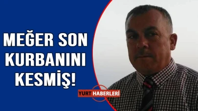 Kurban kesimi sonrası üzücü son