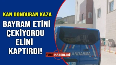 Kıyma makinesi kan kustu