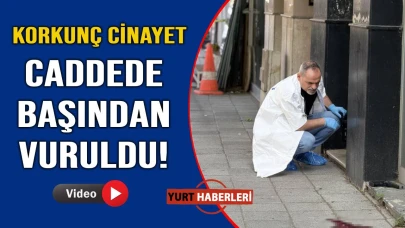 Sokak ortasında kanlı infaz