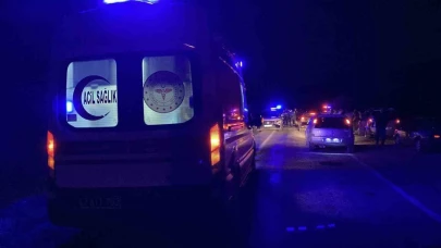 Konya’da motosiklet şarampole devrildi: 1 ölü, 1 yaralı