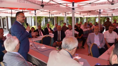 Boyabat’ta bayramlaşma programı düzenlendi