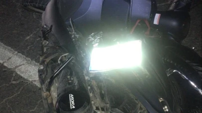 Minibüsün arkadan çarptığı motosikletli genç kadın hayatını kaybetti