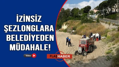 Sinop Belediyesi’nden kıyı işgaline sıfır tolerans