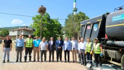 Sinop'ta asfalt sezonu başladı