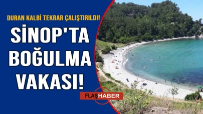 8 yaşındaki çocuk boğulma tehlikesi geçirdi
