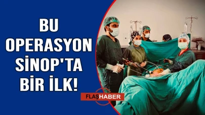 Sinop'ta bir ilk daha gerçekleştirildi