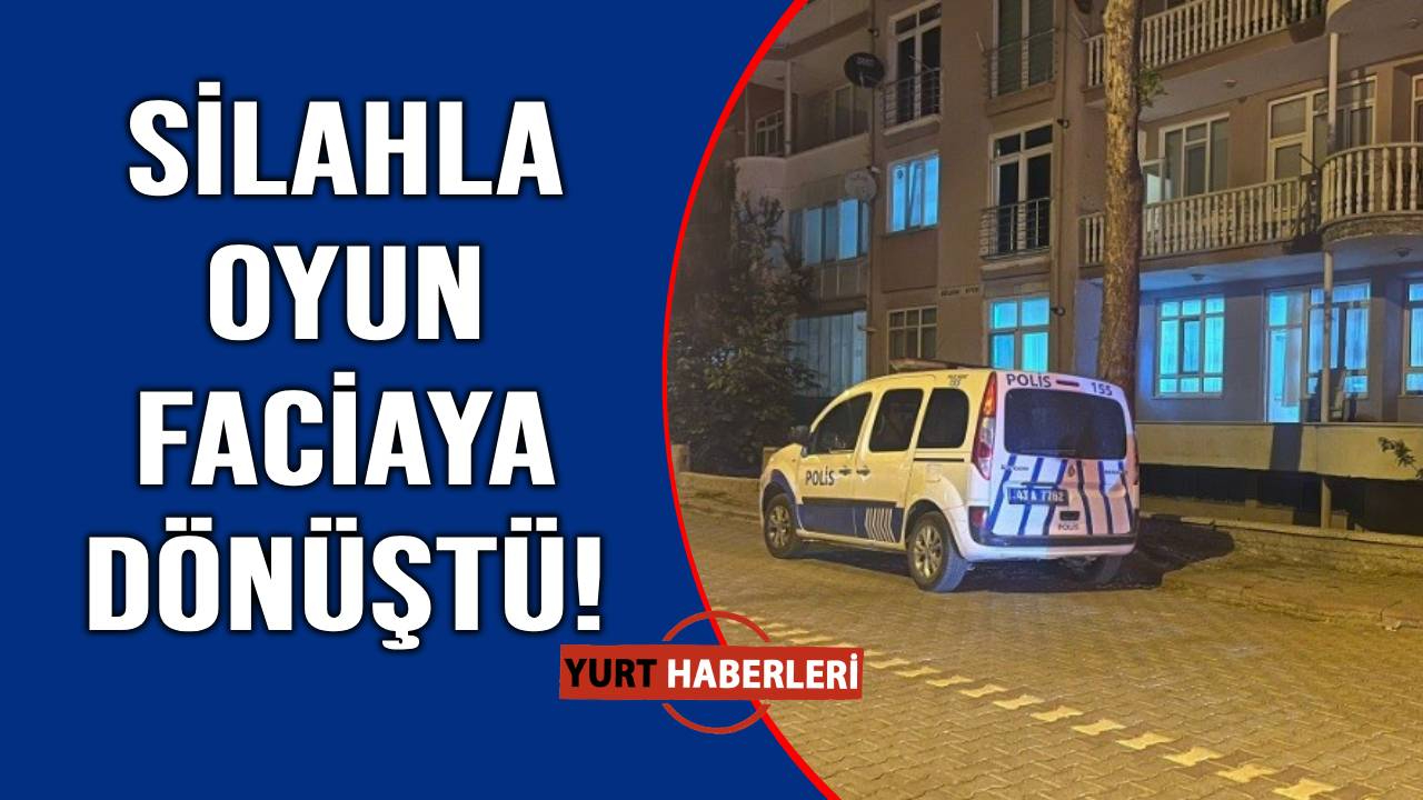 Silahla oynarken kazayla ablasını öldürdü!