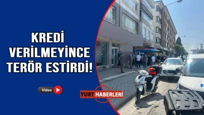 Pompalı tüfekle bankada terör estirdi