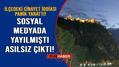 Boyabat'ta cinayet iddiası asılsız çıktı