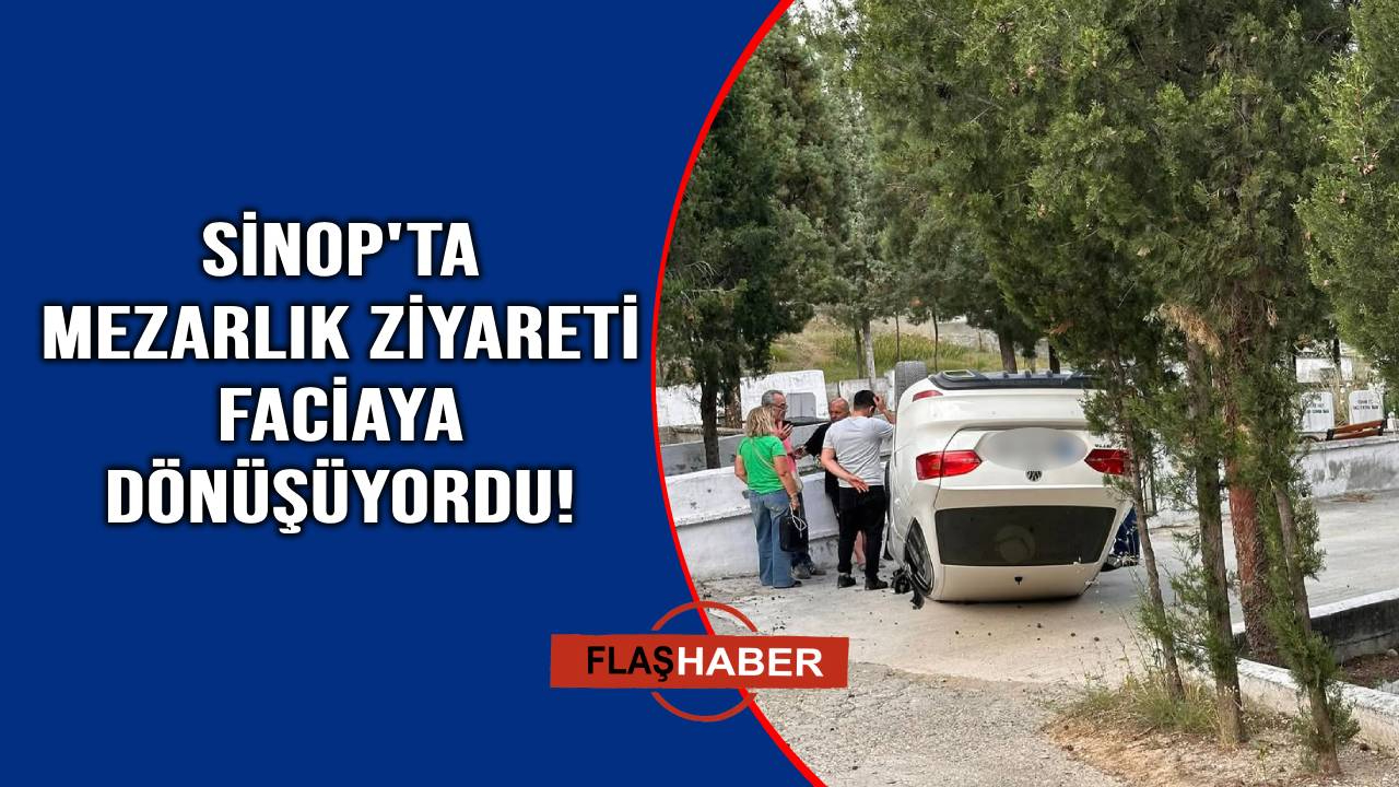 Kontrolden çıktı, takla attı
