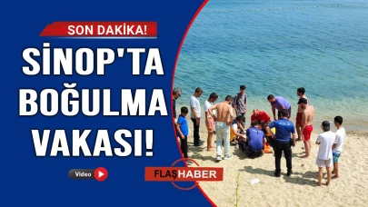 Sinop'ta küçük çocuk boğulma tehlikesi geçirdi
