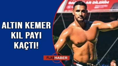 Sinoplu pehlivan Mustafa Taş finalde kaybetti!