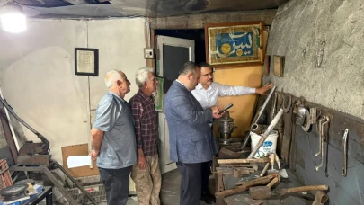 Kaymakam Yılmaz'dan esnafa vefa ziyareti