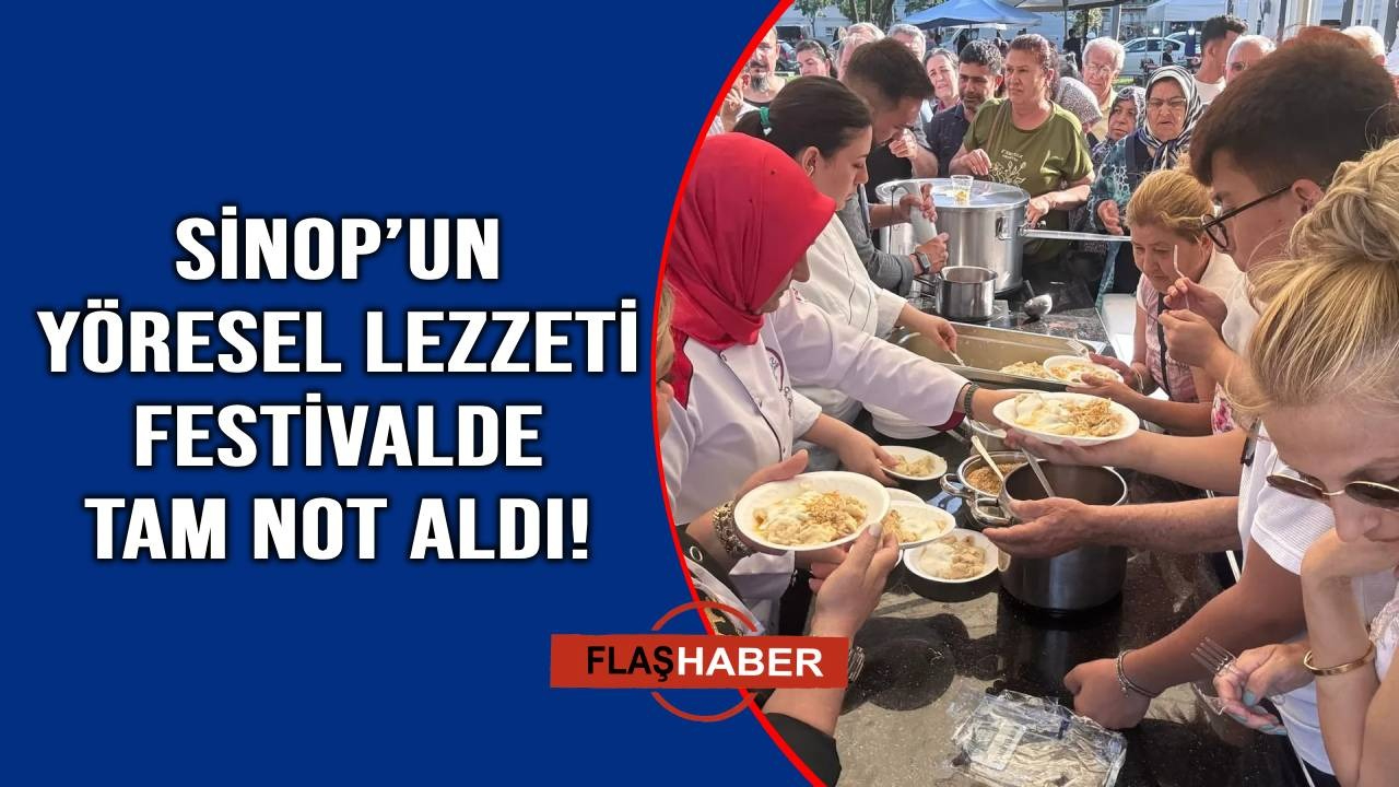 Sinop Mantısı Kiraz Festivali'nde görücüye çıktı!