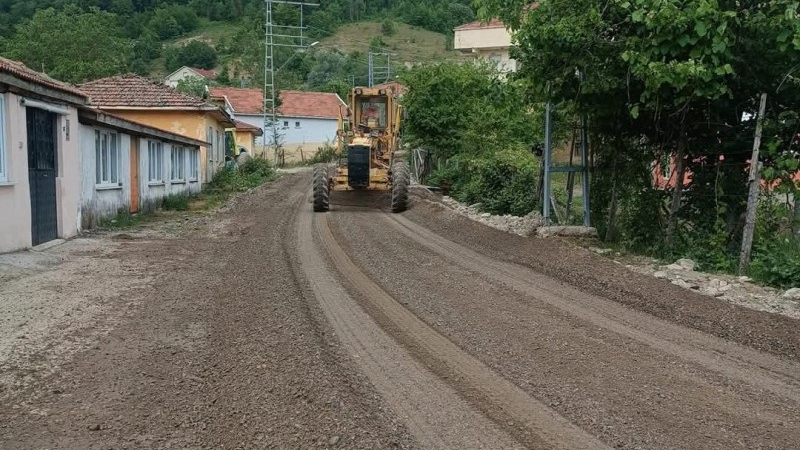 Türkeli’de yol düzenleme çalışmaları başladı