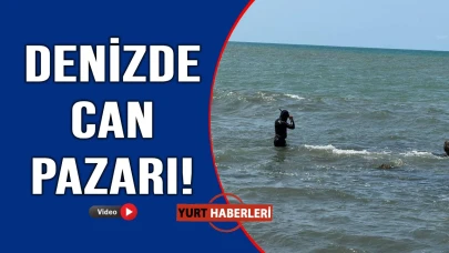 Baba kurtarıldı, oğlu aranıyor