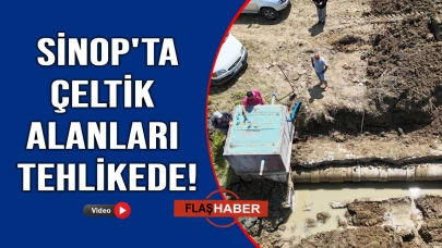 Sinop Karasu Ovası sulama hattında kritik arıza