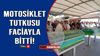 Motosiklet tutkusu genç kızların sonu oldu!