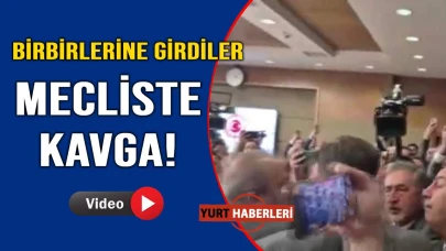 Milletin meclisinde yine kavga çıktı