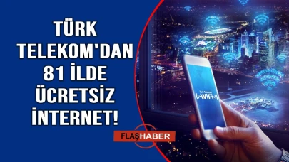 Türkiye'nin 81 ilinde ücretsiz