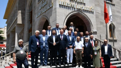 TGK heyetinden Nevşehir Belediyesine ziyaret