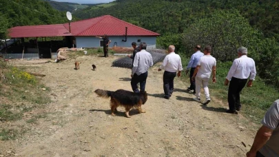 Bafra’da muhtarların tepkisini çeken izinsiz köpek barınağı mühürlenerek kapatıldı