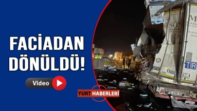 Az kalsın bir facia yaşanıyordu