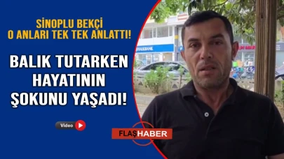 Sinop’ta şaşırtan karşılaşma!
