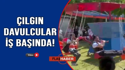 Sinop'ta şov trende başladı, dönme dolapta son buldu