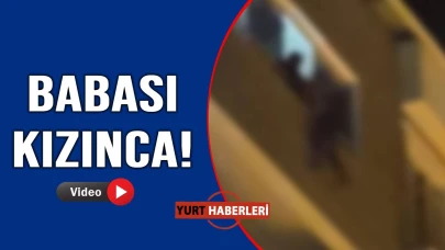 Babasının otomobiliyle kaza yaptı! Bakın neler oldu