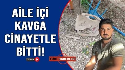 Babasının silahıyla kardeşini katletti