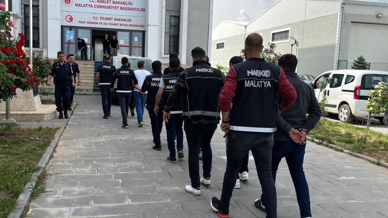 Malatya’da "torbacı" operasyonu: 14 tutuklama