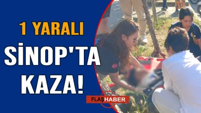 Park halindeki otomobile çarptı