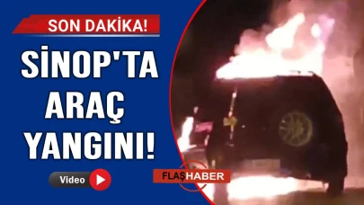 Alev topuna döndü