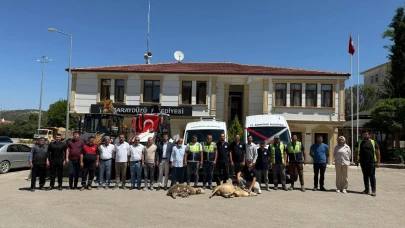 İlçede yeni iş makineleri hizmete girdi