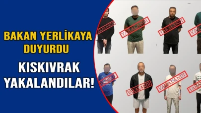 Uluslararası takip sonuç verdi