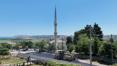 Sinop'ta 110 kilometrelik asfalt mesaisi başladı