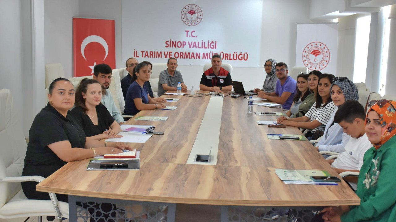 Sinop’ta genç girişimcilere tarımda eğitim desteği