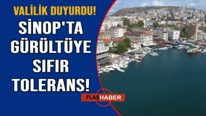 Sinop'ta gürültü kirliliğine karşı sert tedbirler