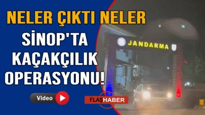 Sinop'ta kaçakçılığa geçit yok