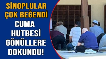 Cuma hutbesi 'İşte bu' dedirtti